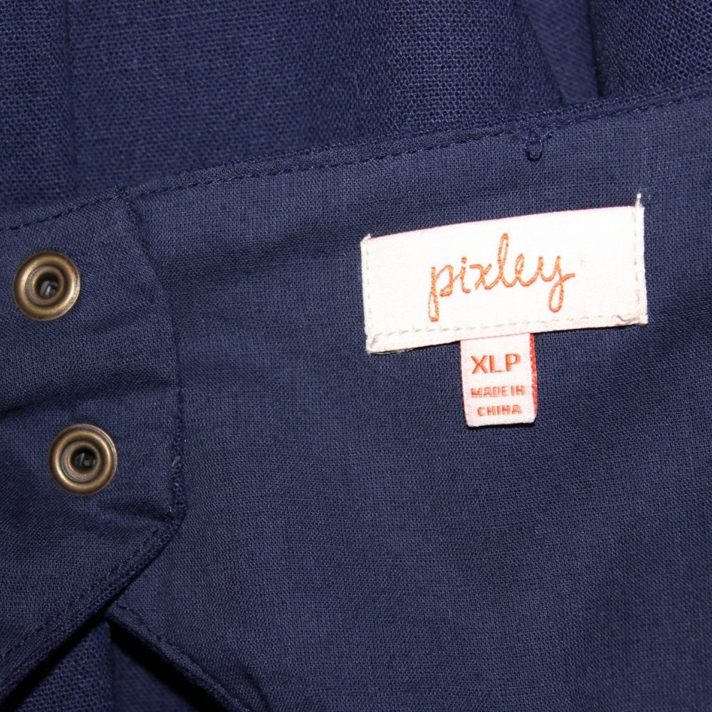 💥HP💥NWOT Pixley Blue Fit & Flare Dress Large - Picture 8 of 8